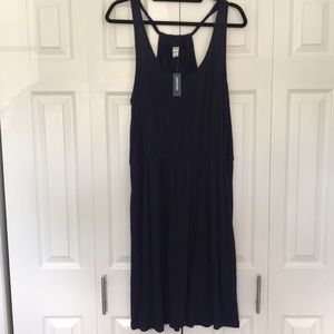 Old Navy Stretchy Navy Sundress